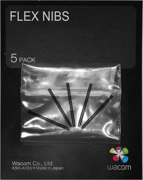 Actual product image Wacom Flexible nibs