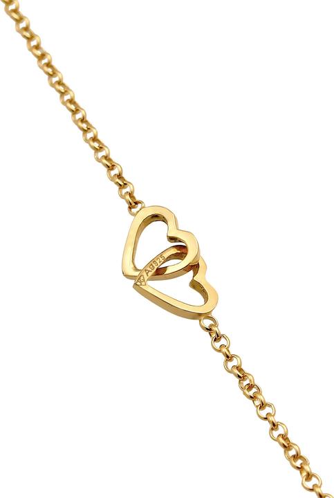Produktbild Elli Fussschmuck Herz Heart Liebe Verschlungen 925 Silber (925er Sterling Silber, 25 cm)