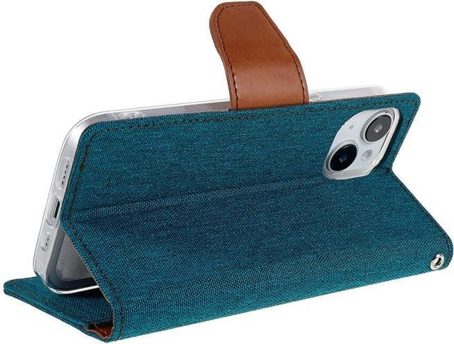 Actual product image Goospery Canvas Diary Series (Apple iPhone 14 Plus)