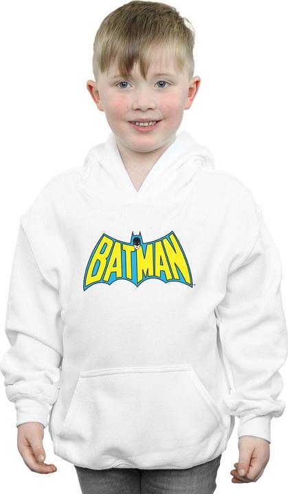 Actual product image Boys Batman Retro Logo Hoodie (128)