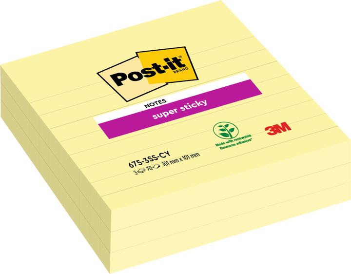 Post-it Super Sticky (101 x 101 mm)