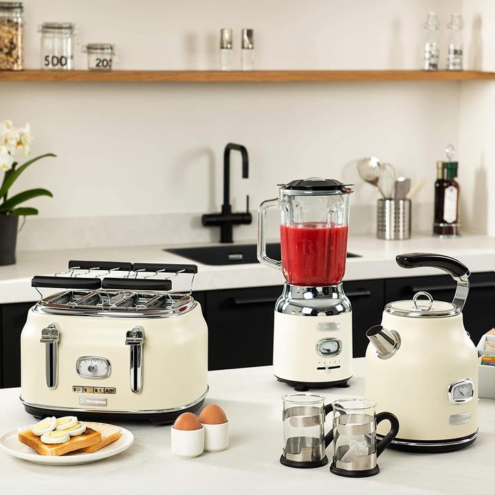 Actual product image Westinghouse Retro stand mixer with glass container (600 W)