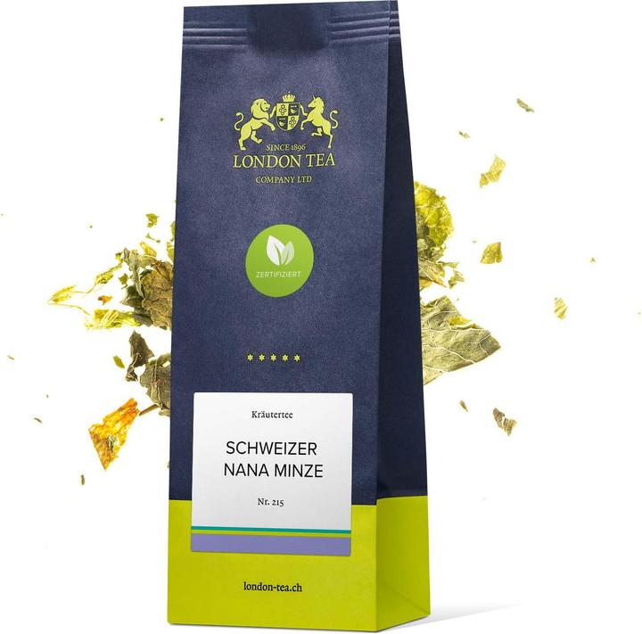 Produktbild London Tea Schweizer Nana Minze Bio (50 g)