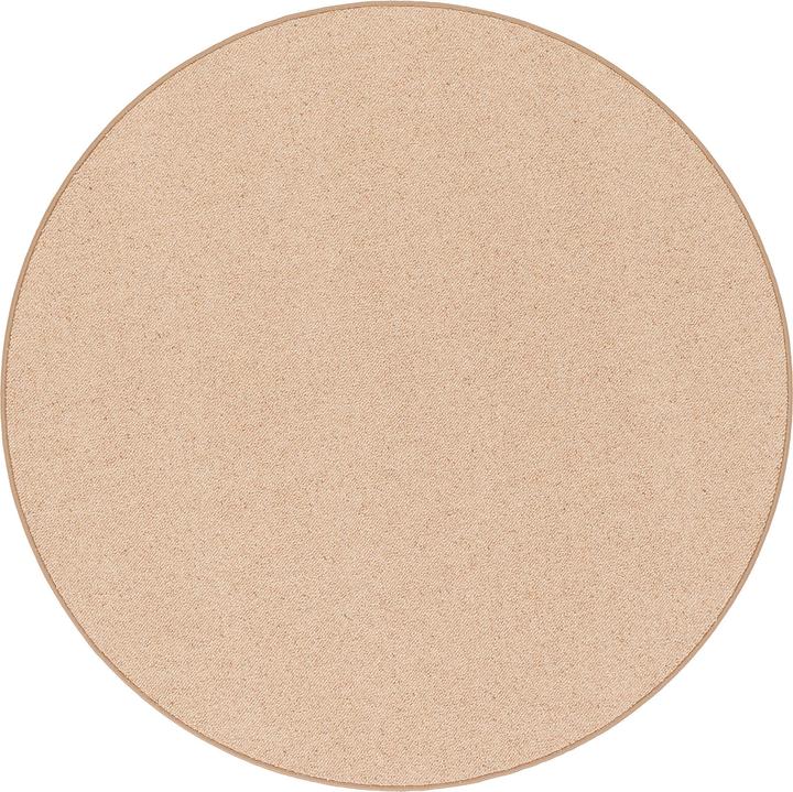 Image du produit Berber Tapis Naturel Laine Berbère Rond (100 x 100 cm)