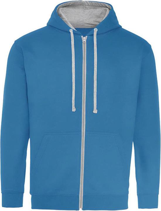Awdis Varsity Hoodie mit durchgehendem Reissverschluss