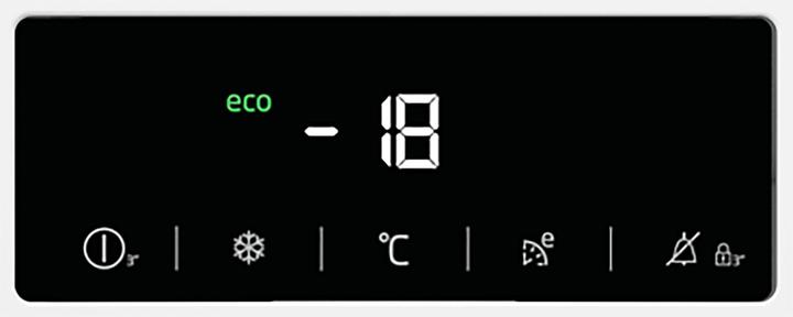 Actual product image Beko RFNE448E45WCH (Stand-alone, 404 l)