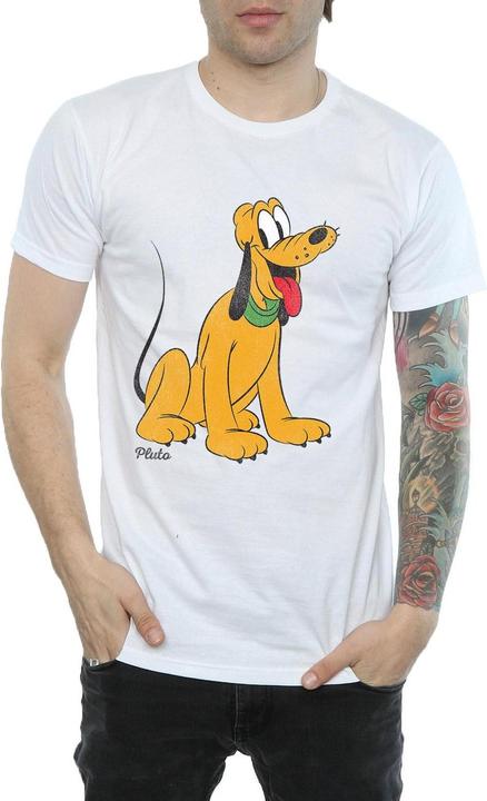 Image du produit Disney Hommes Classic Pluto Cotton T-shirt (XL)