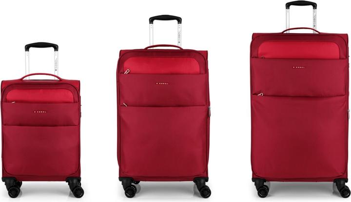 Image du produit Gabol Cloud Ensemble de valises à 4 roulettes 3 pièces avec soufflet extensible (210 l, XL (à partir de 115l))