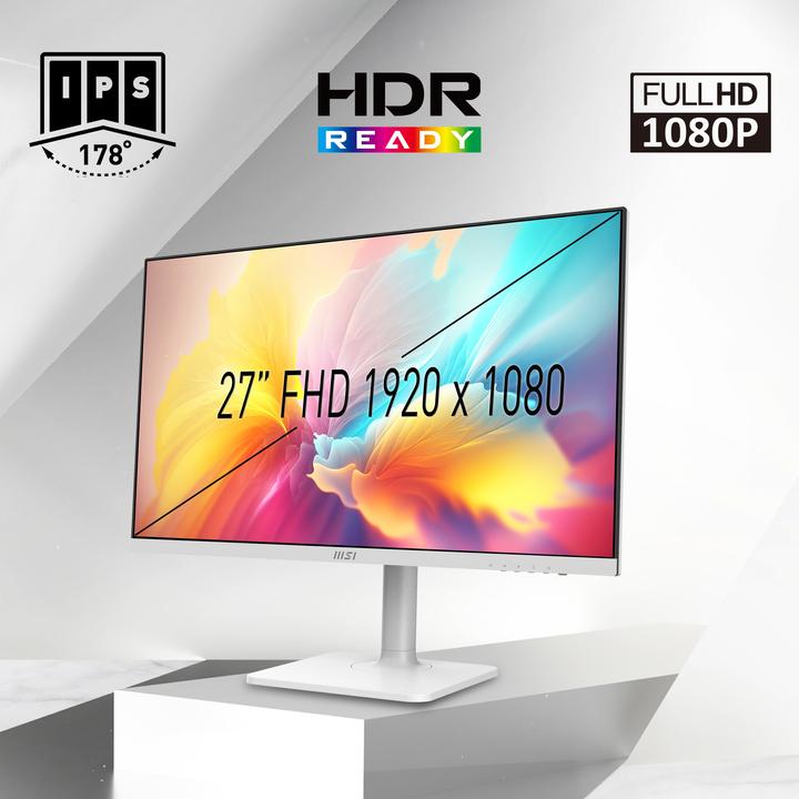 Produktbild MSI Modern MD272XPWDE (1920 x 1080 Pixel, 27")
