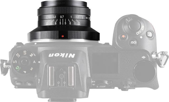 Produktbild Laowa 15mm f/5 Cookie FF â Black Nikon Z (Auto Aperture) (Nikon Z, Vollformat)