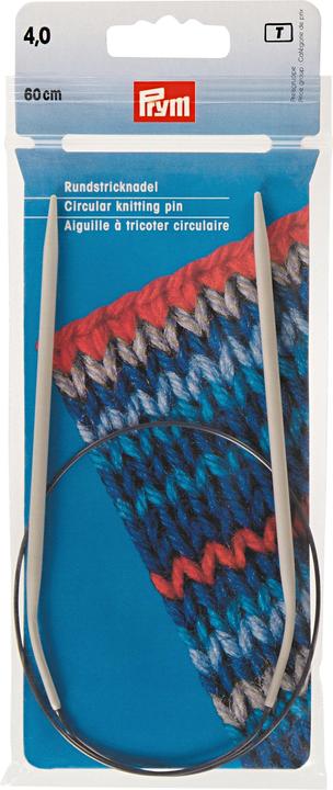 Image du produit Prym Aiguilles circulaires Ø 4 mm x 60 cm, alu, gris