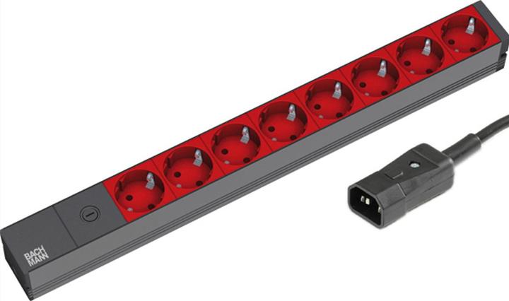 Image du produit Bachmann Bloc d'alimentation 19" à 8 voies Fusible à fil fin