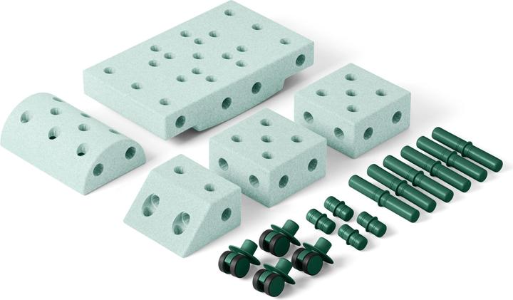 Actual product image Modu Explorer Set - Building Set Balance Toy, Slider, Seesaw