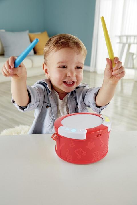 Actual product image Hape Learning game drum (German, French, Italian, English)