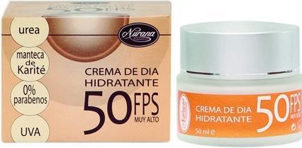 Actual product image Nurana Cosmetics CREMA HID.DIA UREA - KARITE SPF50, 50 ML (Suntan cream, SPF 50, 50 ml)