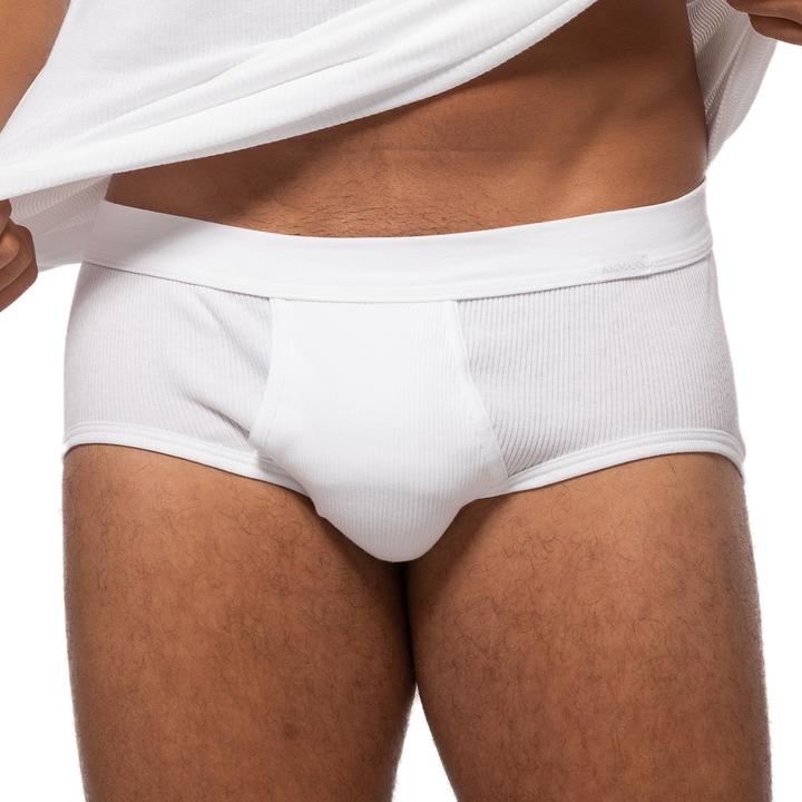 Produktbild Ammann 4er Pack Organic Cotton Doppelripp Slip / Unterhose (M, 4er Pack)