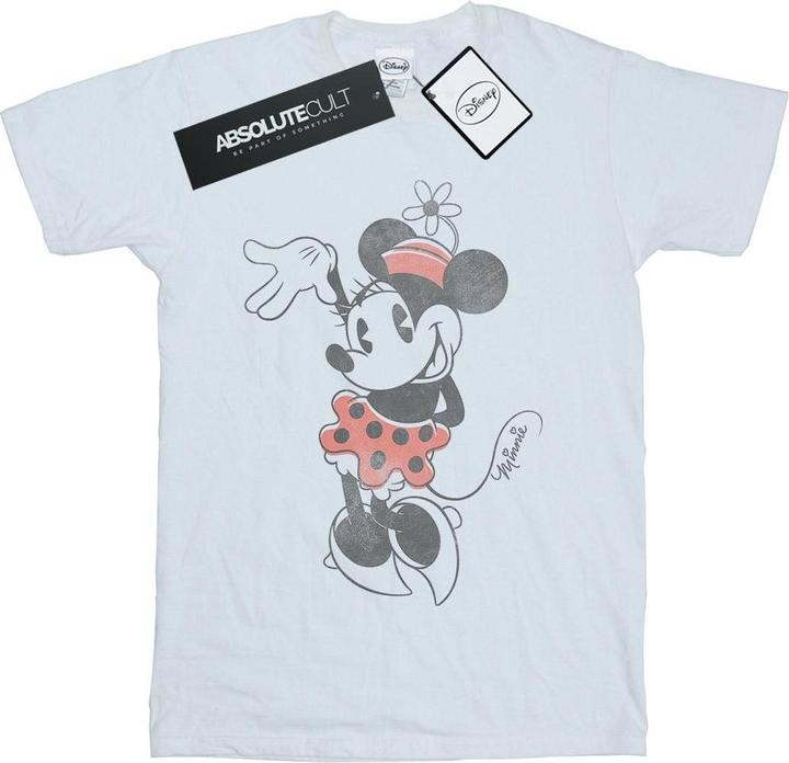 Immagine prodotto Disney Minnie Mouse Waving Maglietta Ampia Donna (L)
