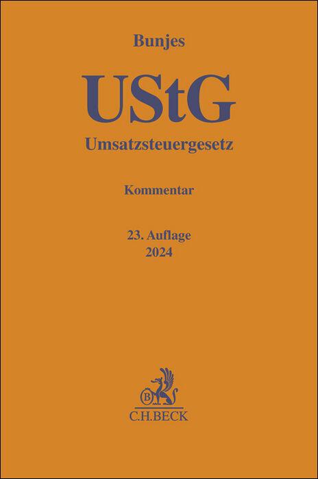 Umsatzsteuergesetz (Deutsch, Reinhold, Johann/Geist, 2024)