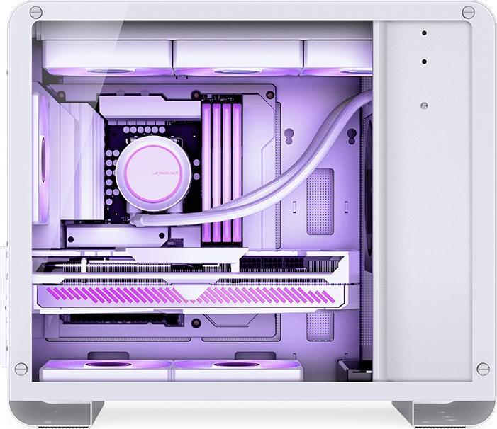 Actual product image Jonsbo U4 Mini Micro ATX case, tempered glass (mATX, Mini-ITX)