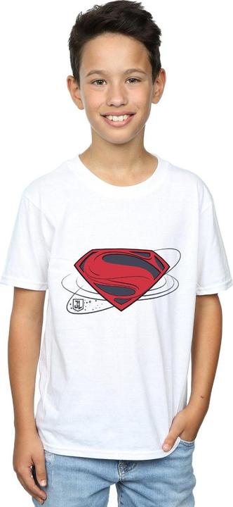 Image du produit - T-shirt JUSTICE LEAGUE MOVIE SUPERMAN LOGO - Garçon (140, 146)