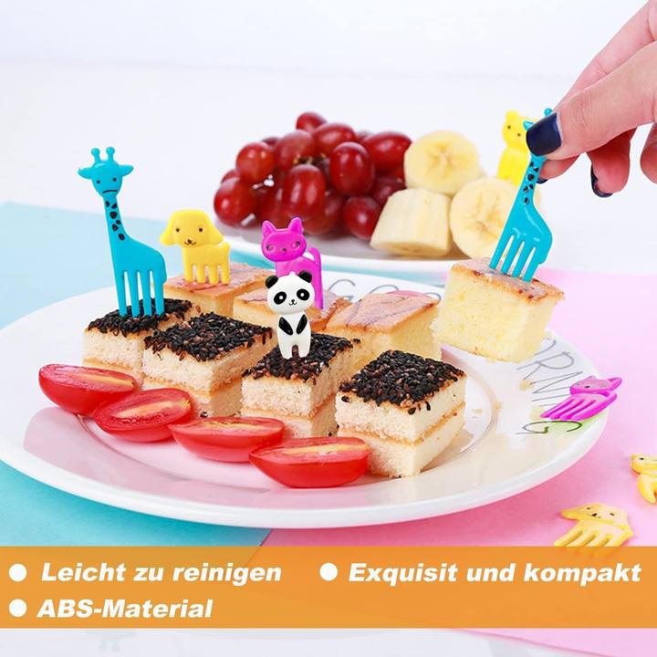 Immagine prodotto Cbx Mini forchette da frutta 30 pezzi Animali (30 x)