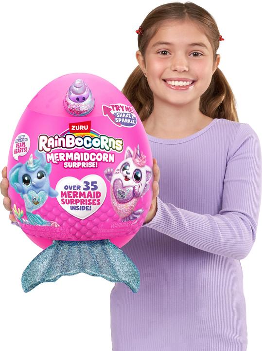 Produktbild Zuru Plüsch Rainbocorns - Mermaidcorn Surprise assortiert (28 cm)