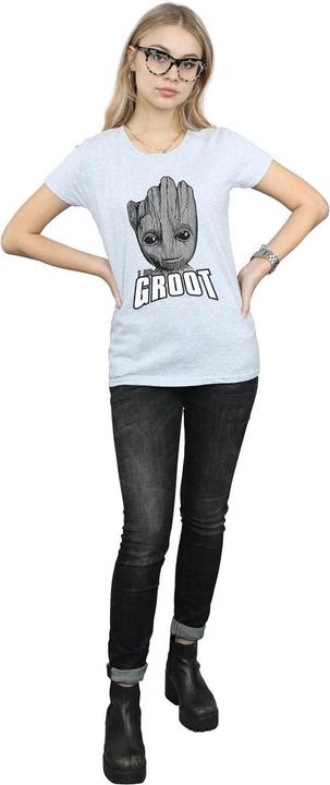 Produktbild Guardians Of The Galaxy Groot Face TShirt (M)
