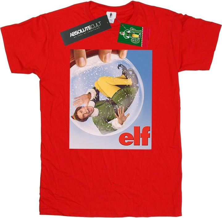 Produktbild Elf Snow Globe Poster TShirt (L)