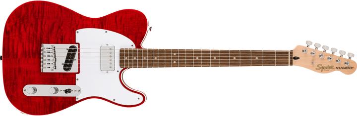 Immagine prodotto Fender Affinity Telecaster FMT SH Electric Guitar, Crimson Red Transparent (Okoume, Mogano)