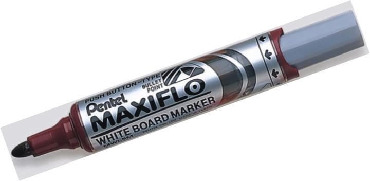 Immagine prodotto Pentel MAXIFLO - Marcatore per lavagna bianca punta rotonda (Marrone, 3 mm, 1 x)