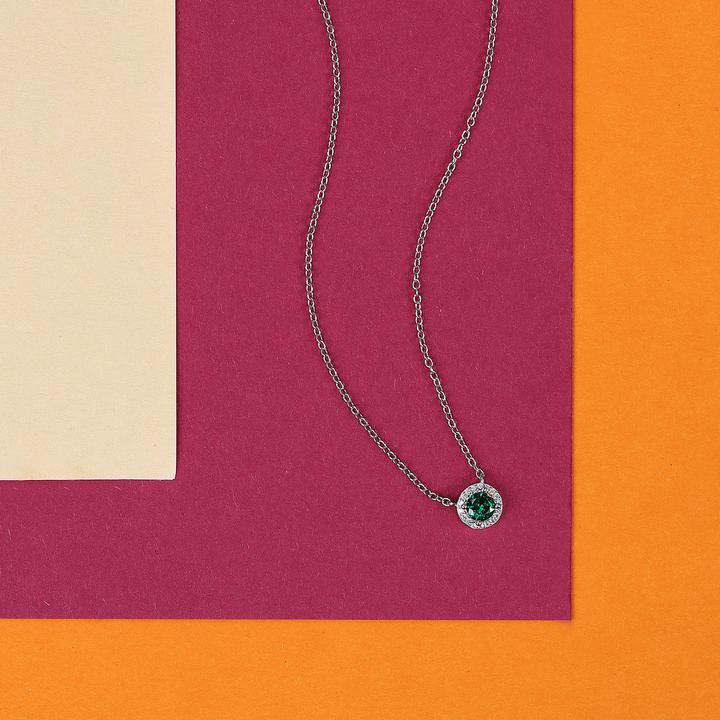 Produktbild La Petite Story Elegant silver necklace with zircons Silver LPS10AWV06 (925er Silber, 40 cm)
