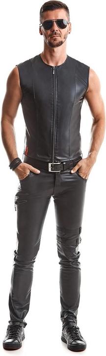 Produktbild Regnes Fetish Planet Herren-Weste in schwarz (5XL)