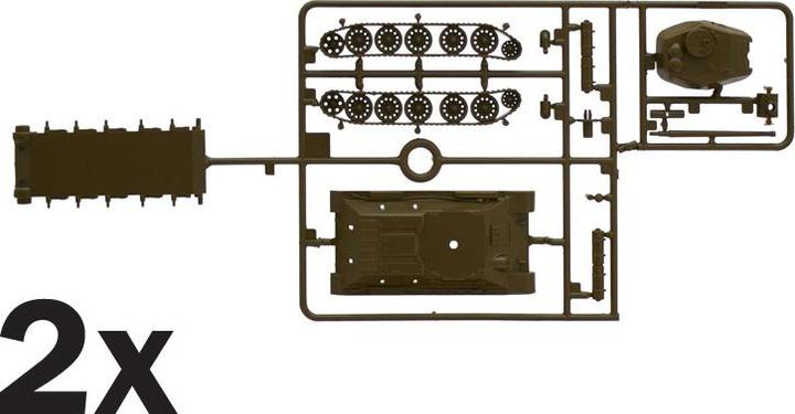 Actual product image Italeri Russian T 34/85 tank