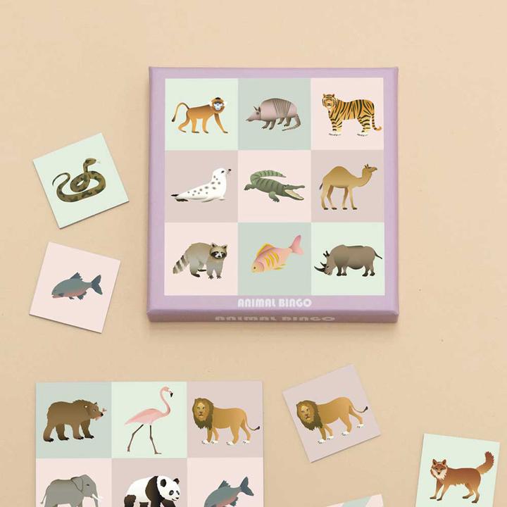Produktbild Vissevasse Kids game ANIMAL BINGO