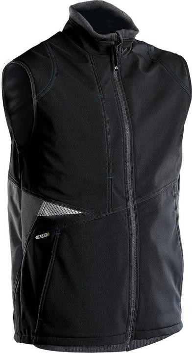 Produktbild Dassy Softshell-Weste Fusion schwarz/anthrazitgrau Gr. L (L)