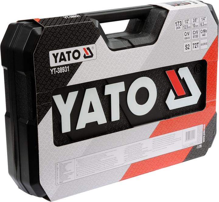 Produktbild Yato YT-38931 Mechanik-Werkzeugsätze (1/4")