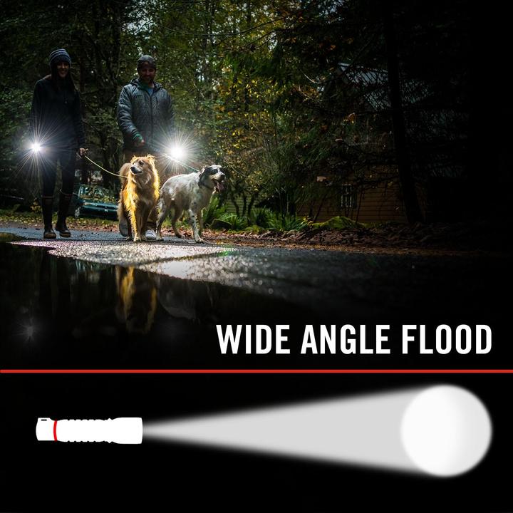 Actual product image Coast Genopladelig Pandelampe FL1R Rødt/hvidt lys 200lumen (435 lm)
