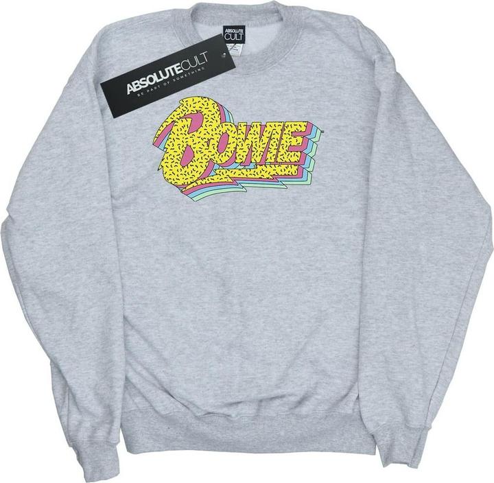 Immagine prodotto David Bowie Moonlight 90s Logo Felpa Donna (L)