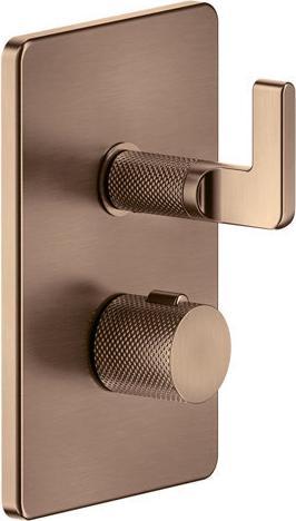 Copper brushed