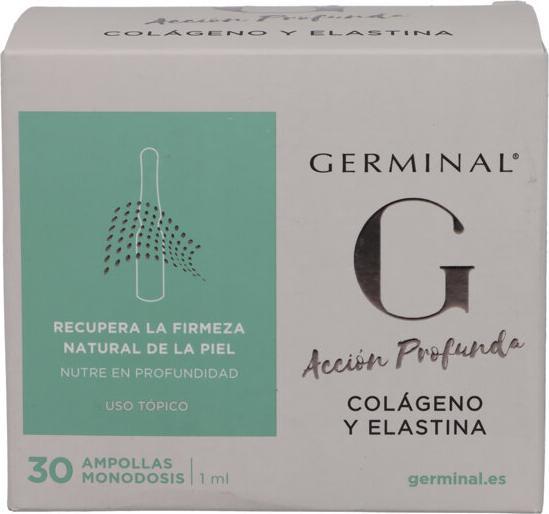 Image du produit Germinal Action profonde collagène et élastine 30 ampoules