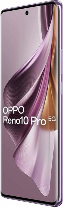 Actual product image OPPO Reno 10 Pro (256 GB, Glossy Purple, 6.70", Dual SIM, 50 Mpx, 5G)