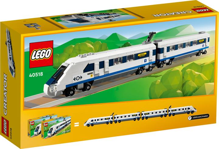 Immagine prodotto LEGO Creatore - Treno ad alta velocità (40518, LEGO Creator 3-in-1)