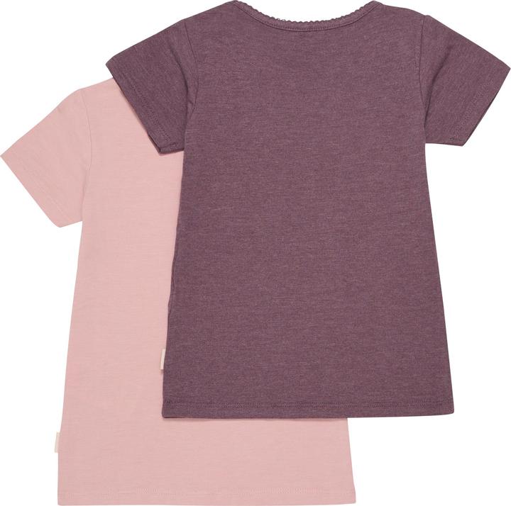 Image du produit Minymo Lot de 2 t-shirts Misty Rose Gr. 128 (128)