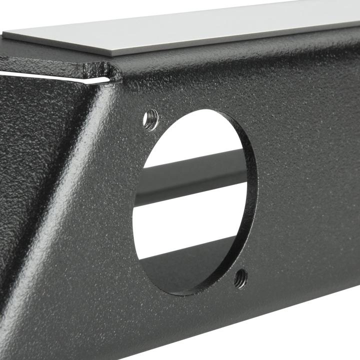 Actual product image Adam Hall 9inch Parts 9inch angled rack panel for 8x jacks (Accessories)