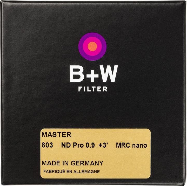 Image du produit B+W ND 0,9 MRC nano MASTER 95mm (95 mm, Filtre gris neutre)