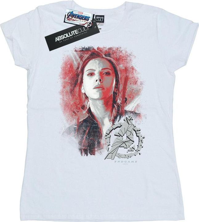 Avengers Endgame Black Widow Brushed TShirt