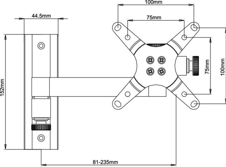 Actual product image Manhattan 423700 (Wall, 30", 15 kg)