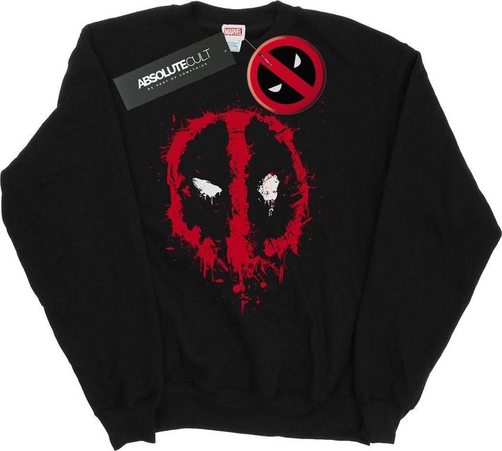 Deadpool Splat Face Sweatshirt