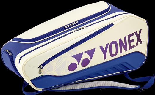 Yonex Expert Racquet Bag 6r White/Deep Blue (6R)
