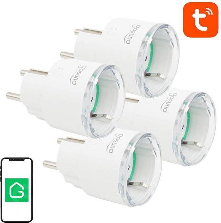 Gosund Smart plug WiFi SP111, Tuya 4-pack
